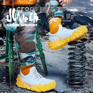 The Crocs Juniper by Salehe Bembury, Tahini